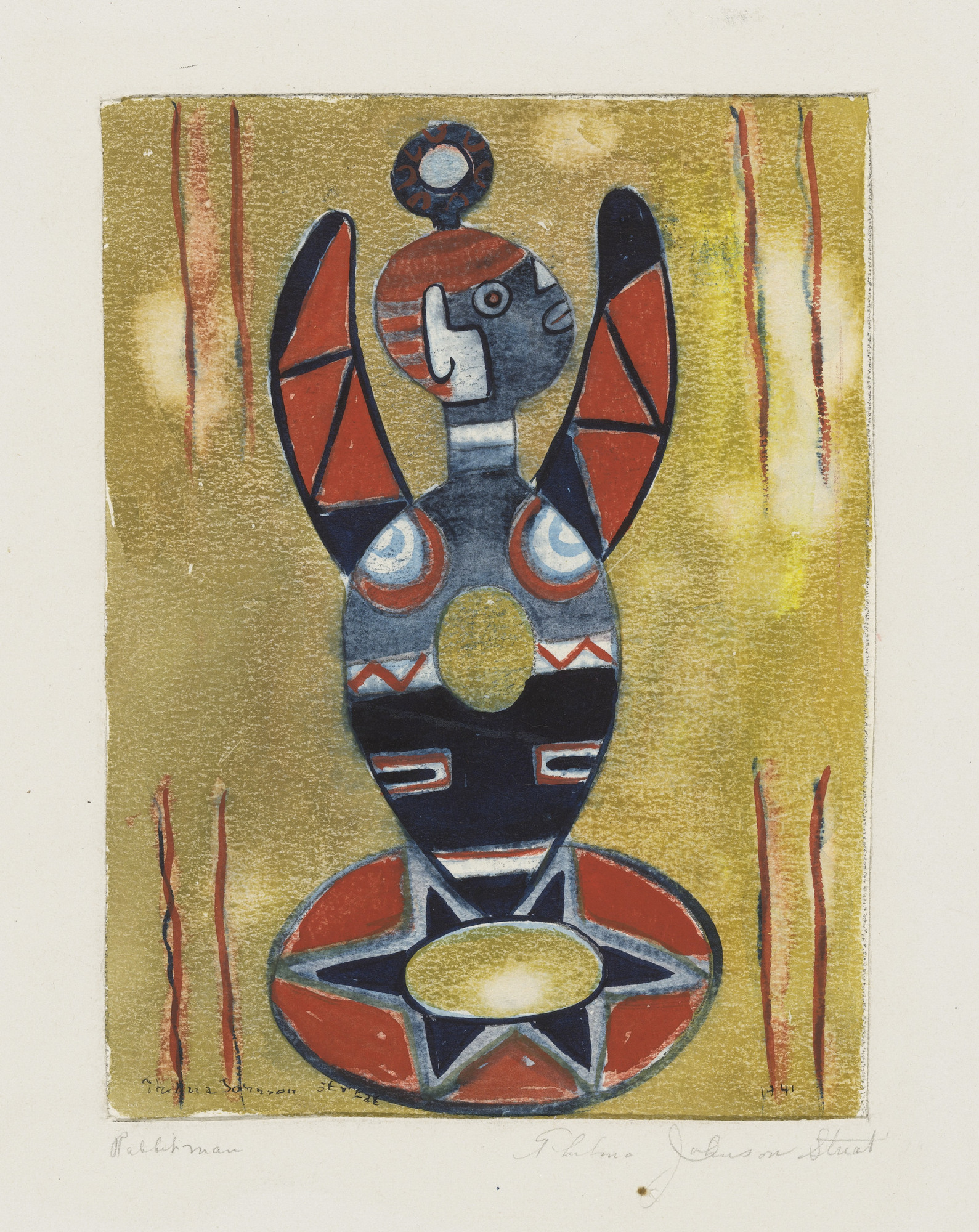 Thelma Johnson Streat. Rabbit Man. 1941 | MoMA