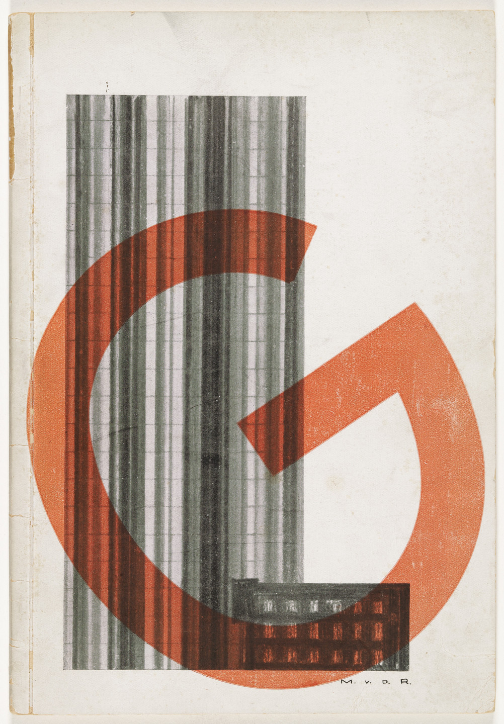 Hans Richter, Werner Graeff, Frederick Kiesler, Ludwig Mies van der Rohe. G: Zeitschrift für elementare Gestaltung (Journal for Elementary Construction) no.3, June 1924. 1924