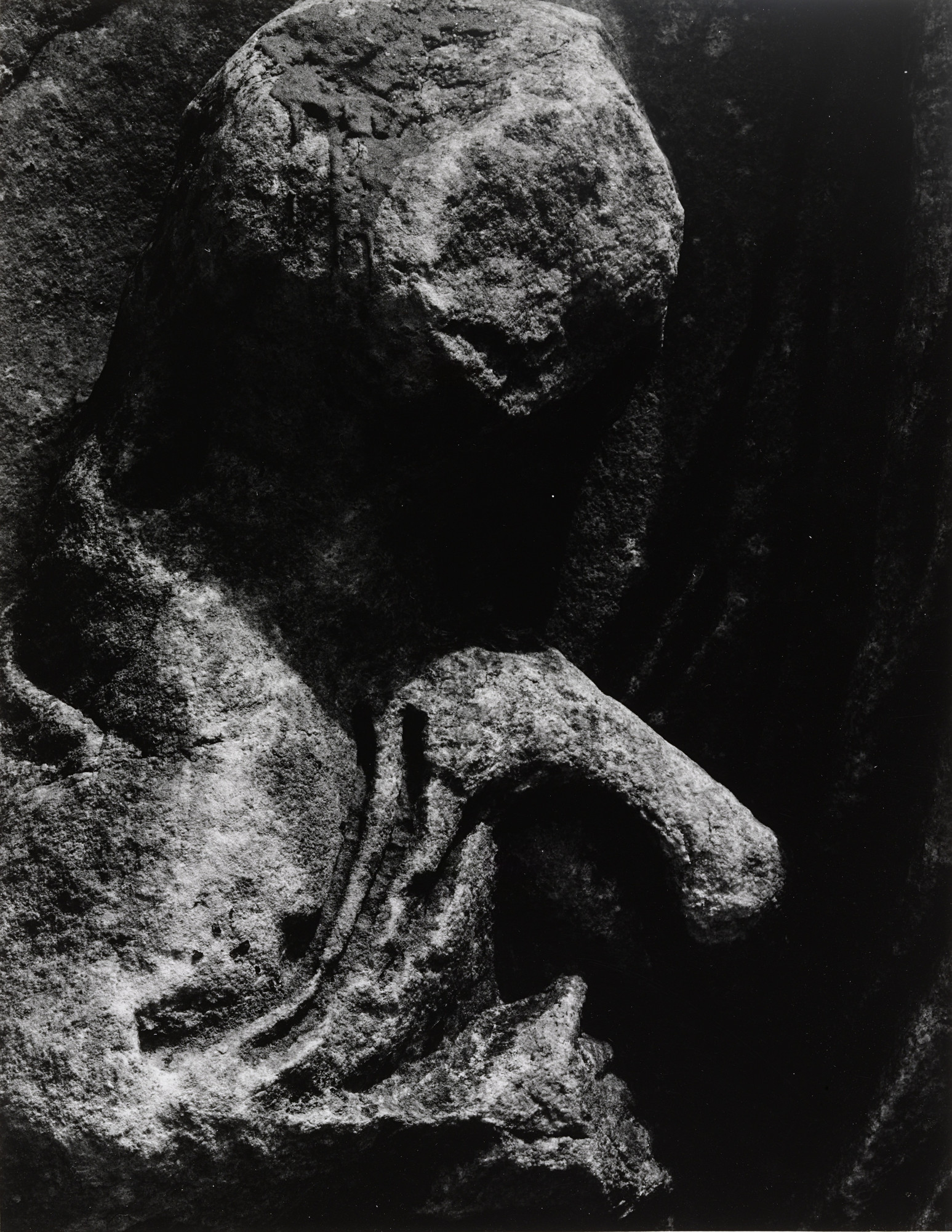 Aaron Siskind. Rome, Arch of Constantine 3
