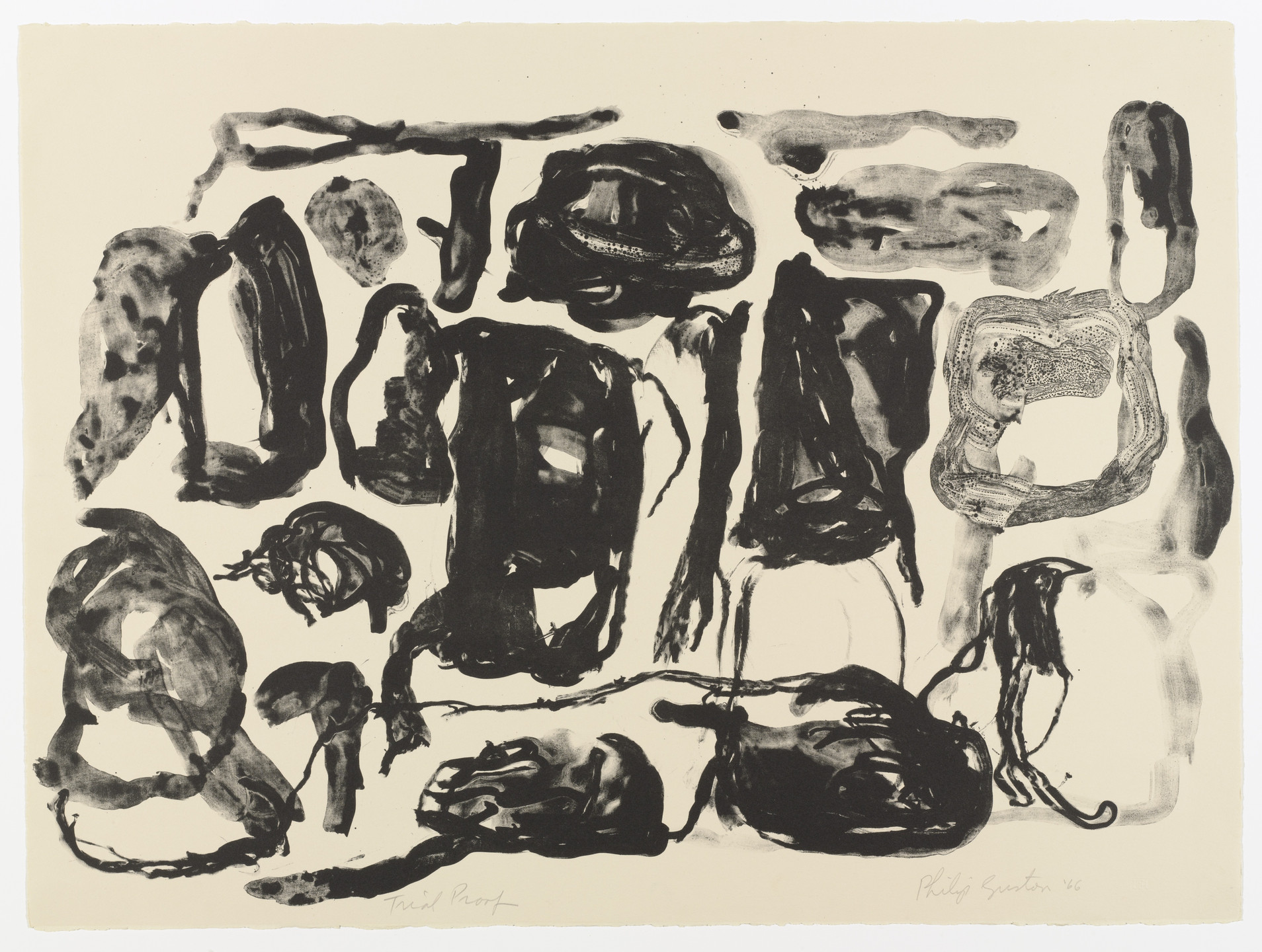 Philip Guston. Untitled. 1966 | MoMA