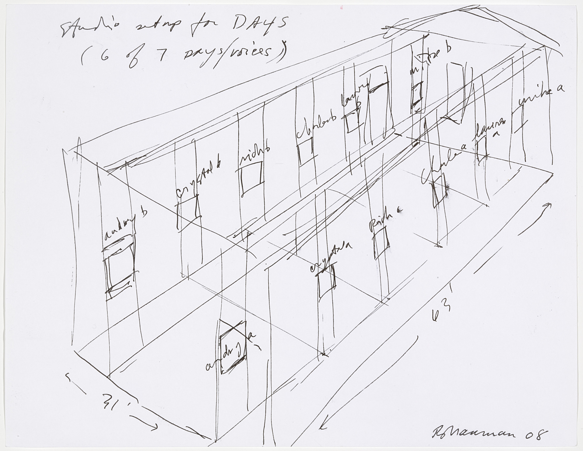 Bruce Nauman. Untitled