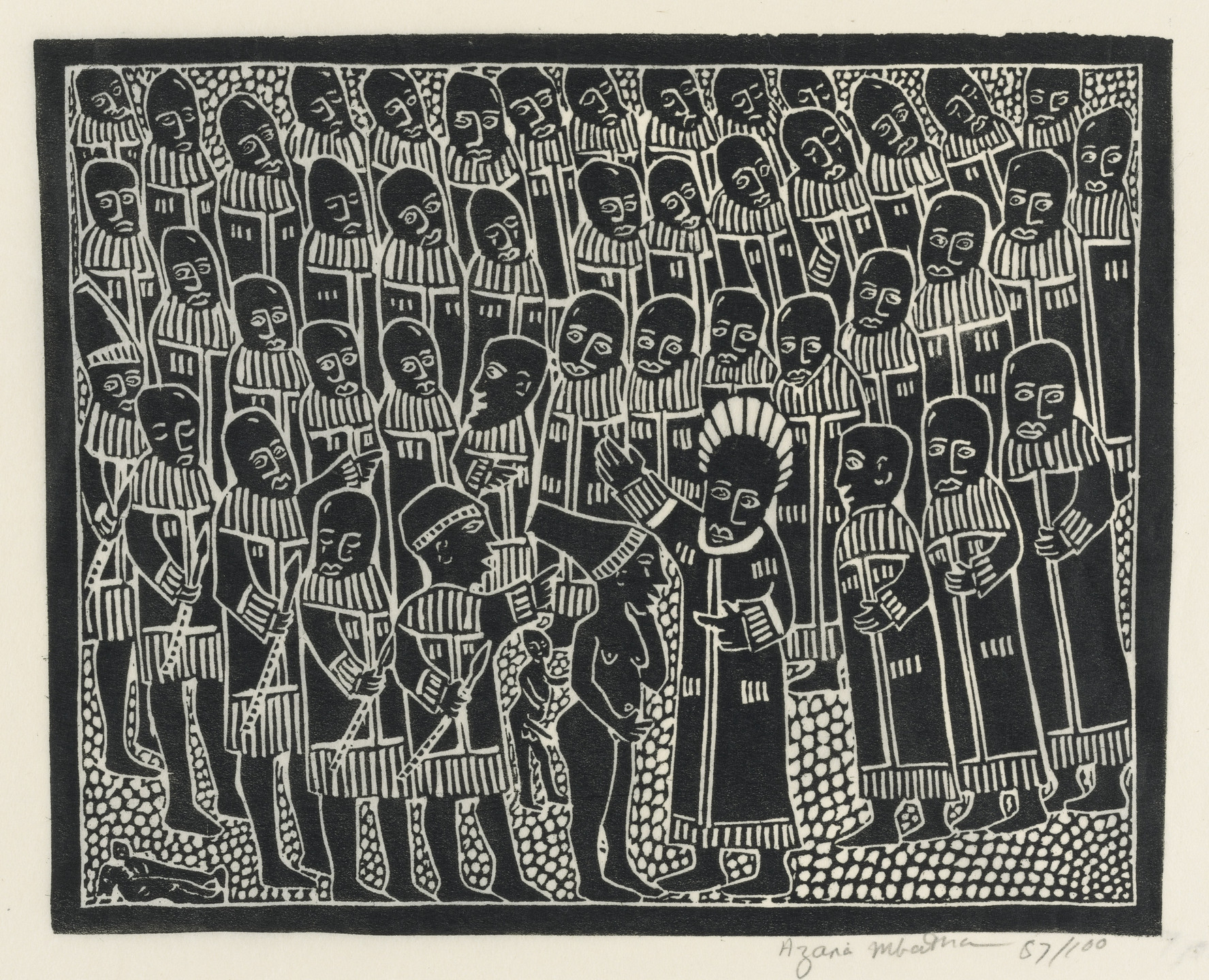 Azaria Mbatha. The woman who loved and was.../Innocent from accusation.. 1965