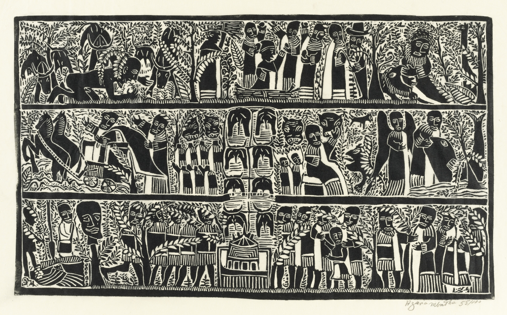 Azaria Mbatha. Nebuchadnezzar and Old Testament Stories/Nebuchadnezzar and other Stories. 1965