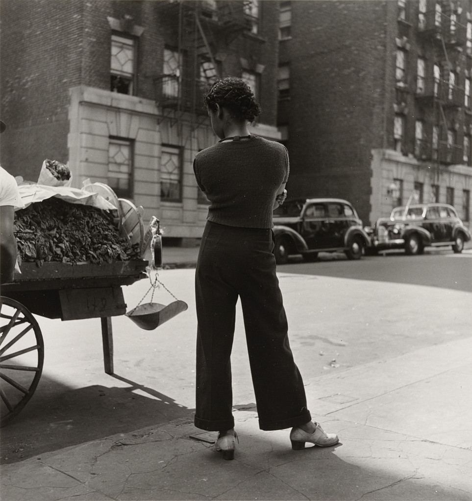 Street Scene I, Aaron Siskind, 1940