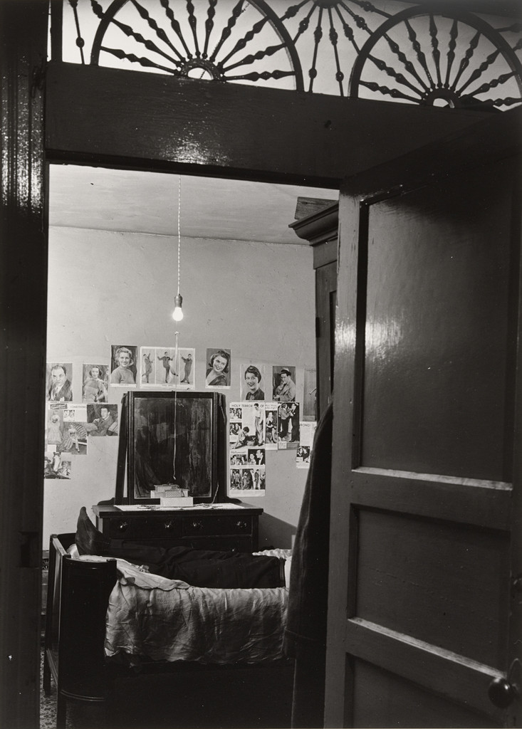 Bedroom through doorway