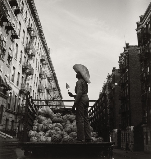 Aaron Siskind. Watermelon Man. 1940