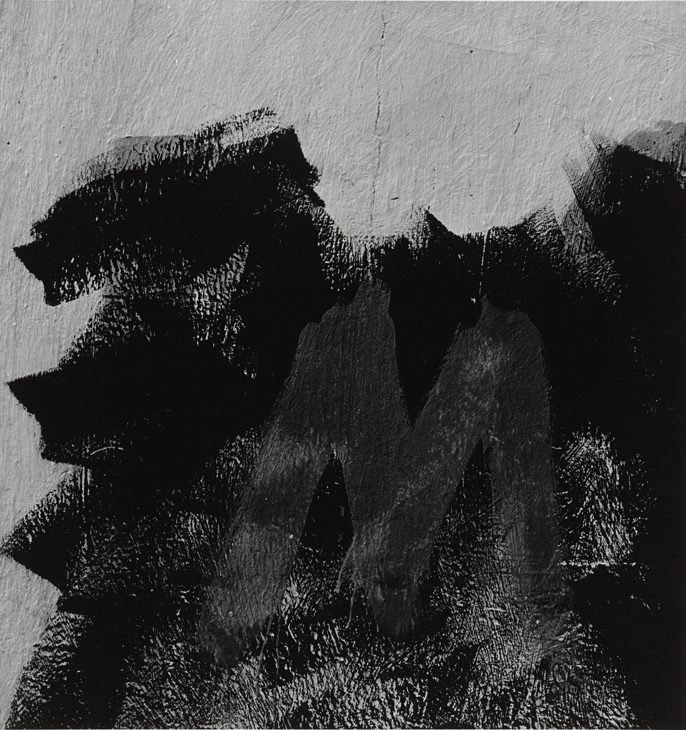 Aaron Siskind. Jalapa 38 (Homage to Franz Kline). 1973