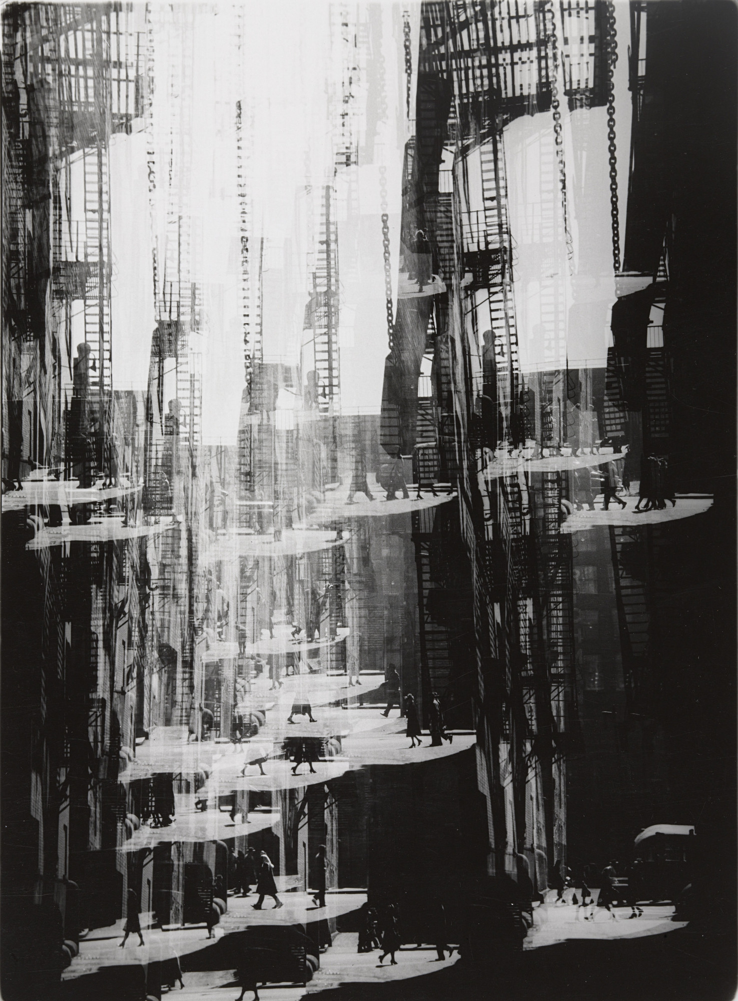 Harry Callahan. Alley, Chicago. 1948 | MoMA