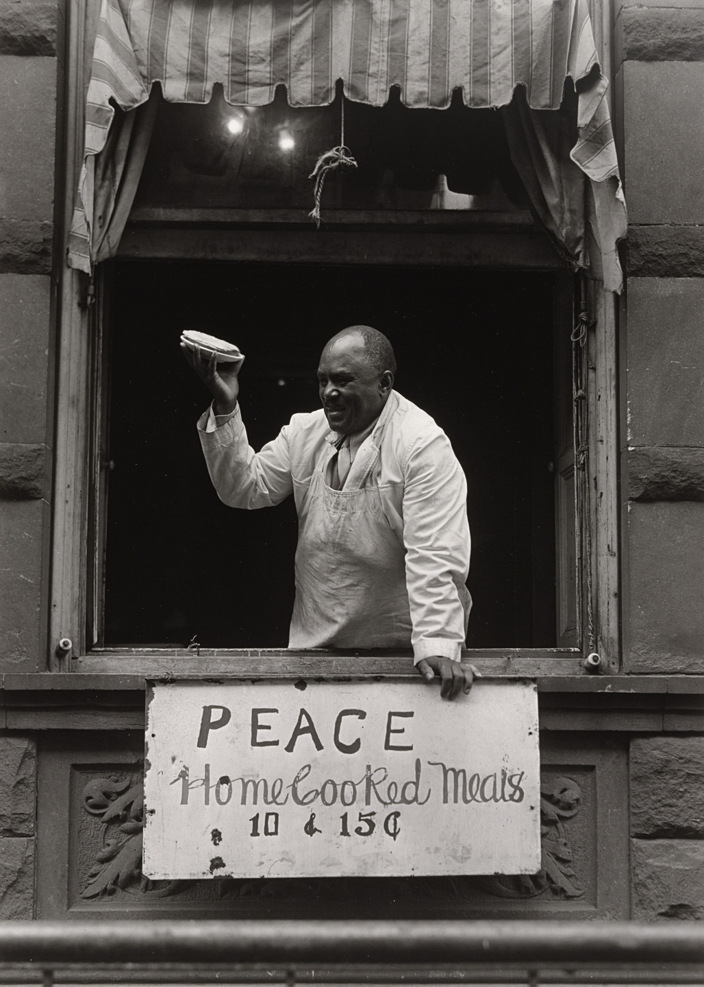 Aaron Siskind. Peace Meals. c. 1937