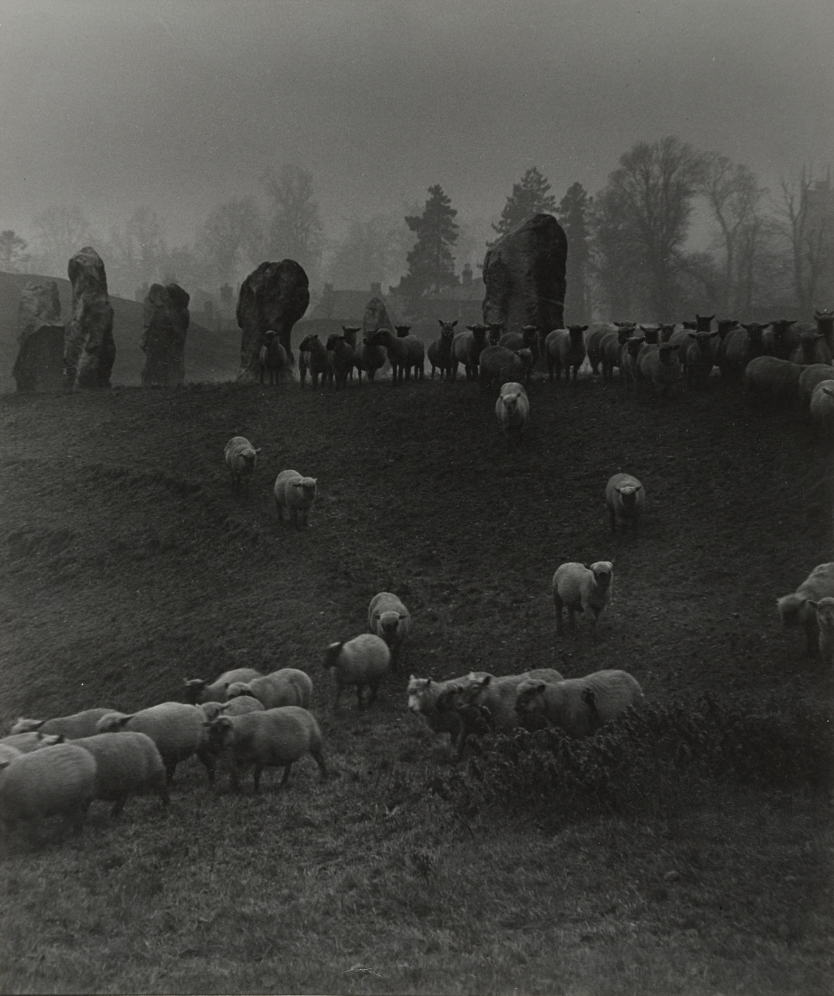 Bill Brandt. Avebury Stone Circle, Wiltshire. 1945