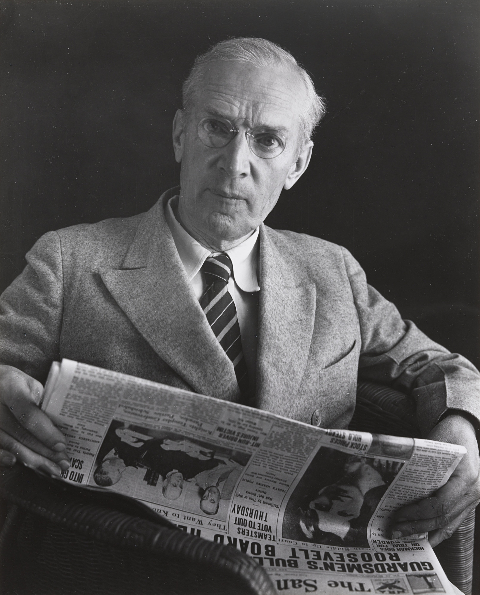 Imogen Cunningham. Upton Sinclair