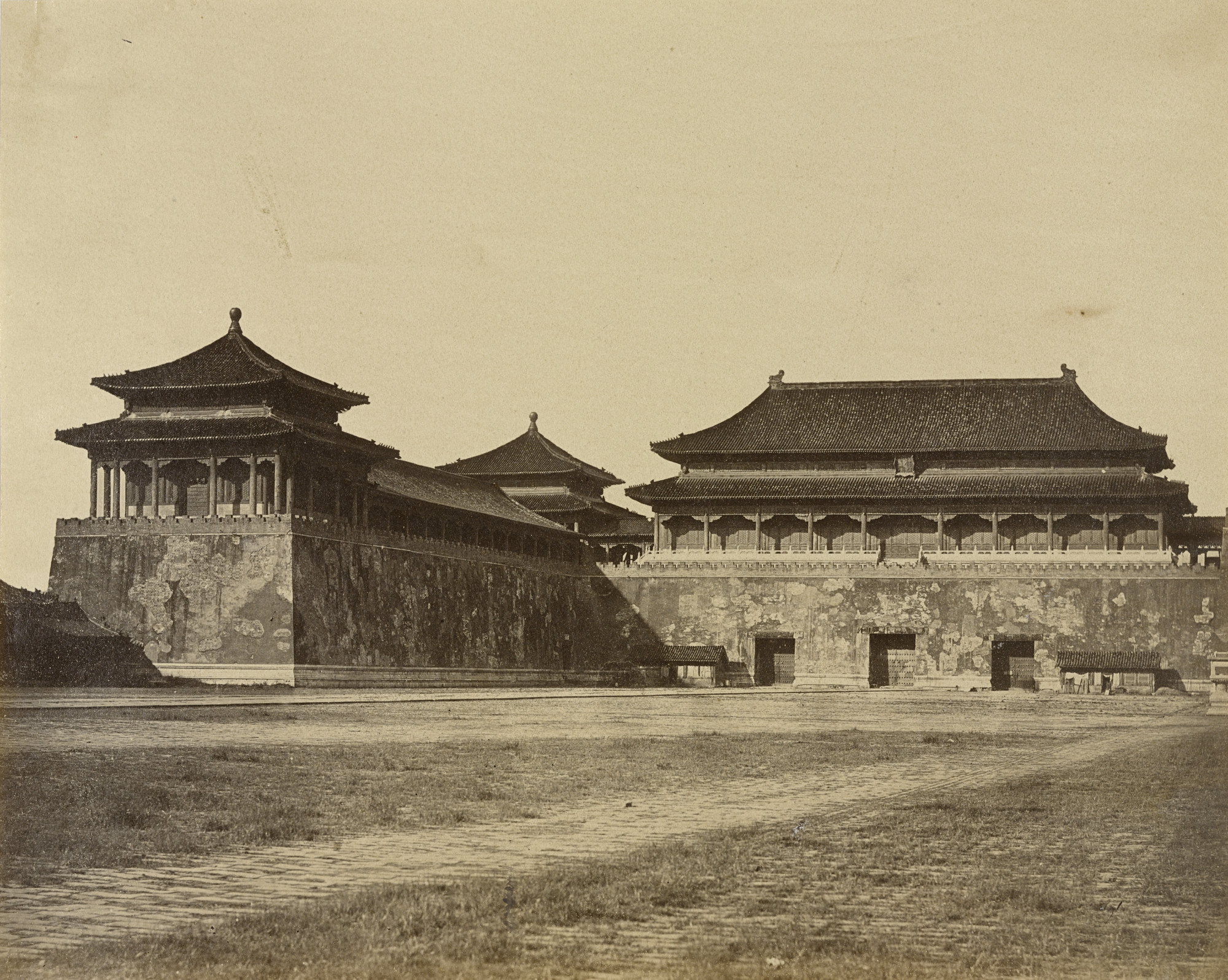 Felice Beato. The Great Imperial Palace, Pekin