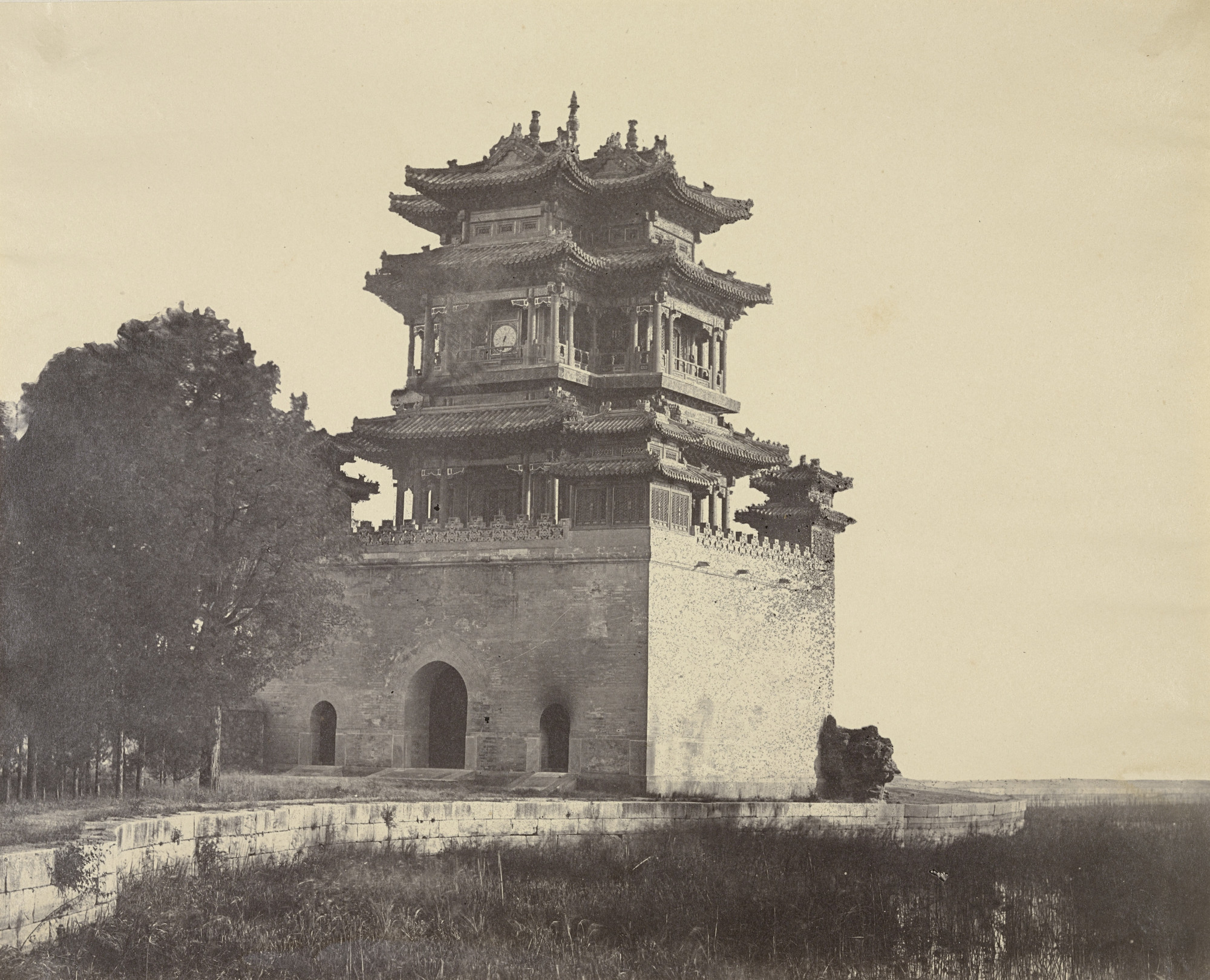 Felice Beato. Imperial Summer Palace Before the Burning, Yuen Ming Yuen