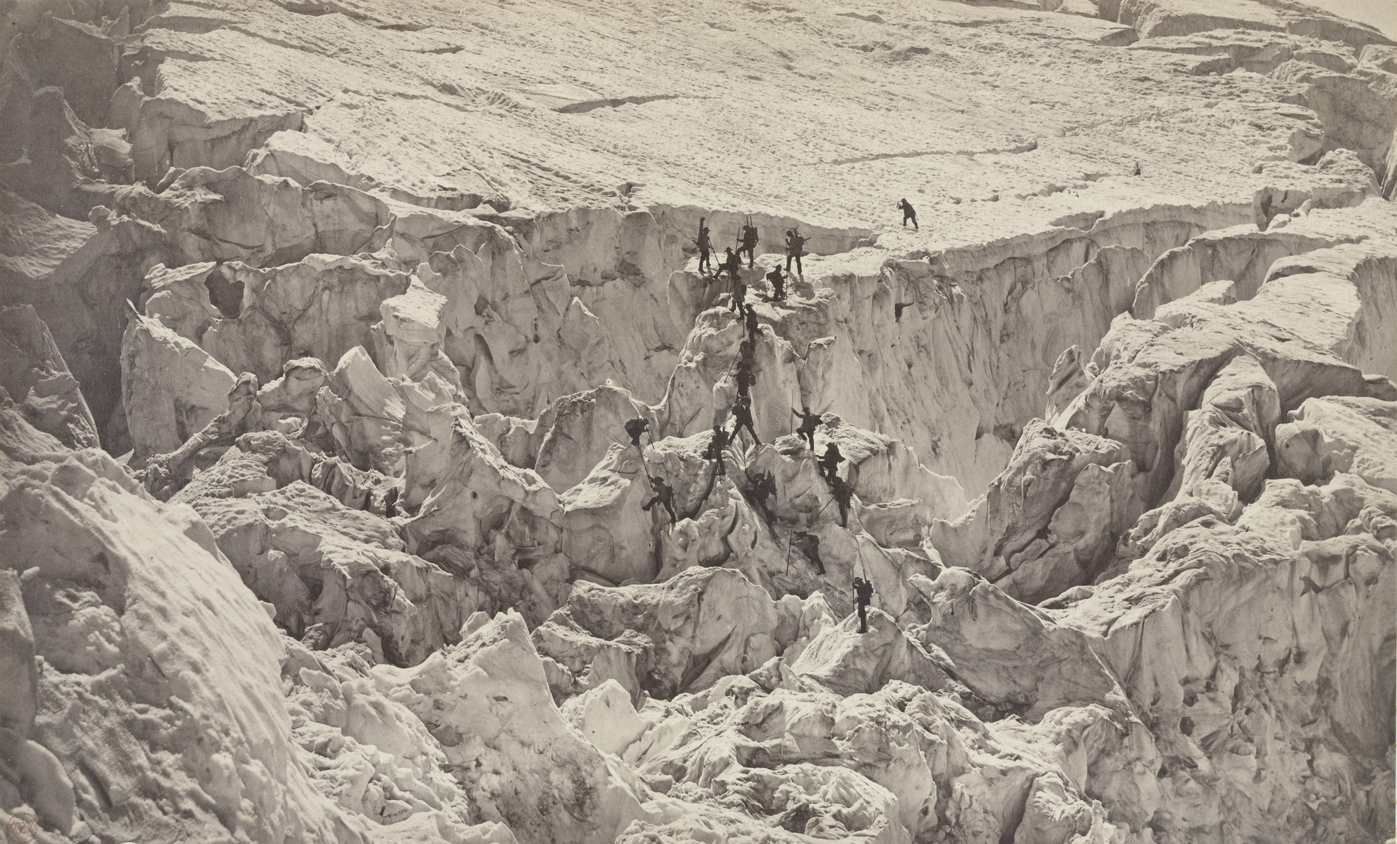 Louis-Auguste Bisson, Auguste-Rosalie Bisson. Ascent of Mont Blanc. 1861