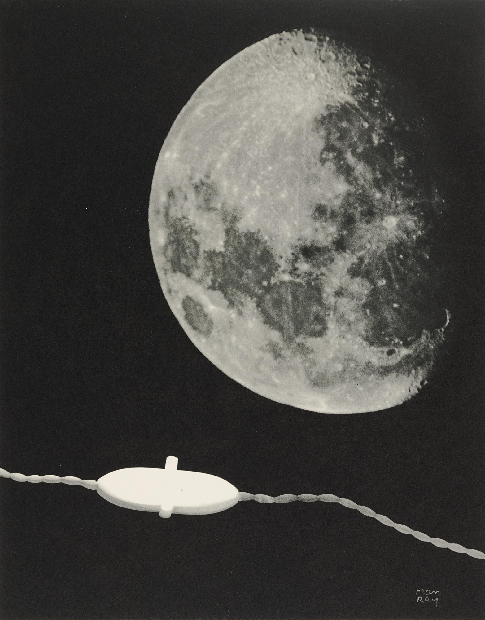 Man Ray (Emmanuel Radnitzky). Le Monde (The World)