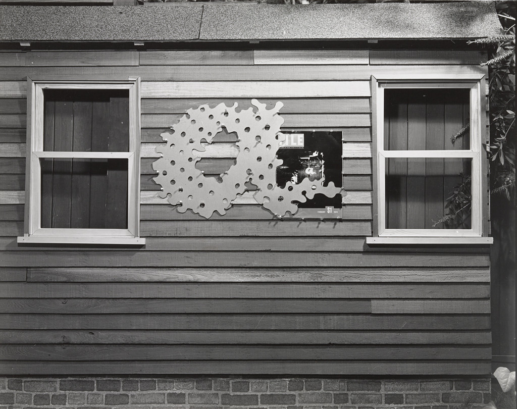 Ben Vautier's 'A' Against Siding