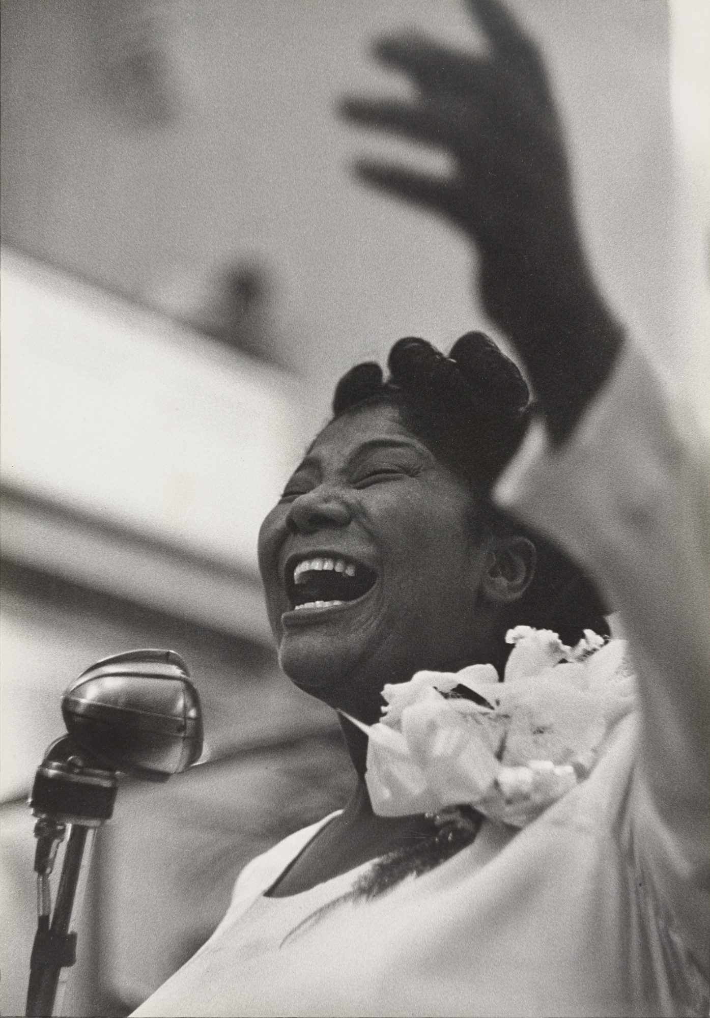 Roy Decarava Mahalia Jackson Singing 1957 Moma