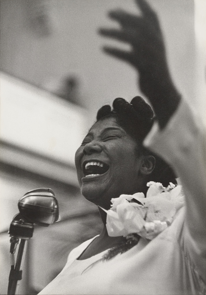 Mahalia Jackson, Singing, Roy DeCarava, 1957