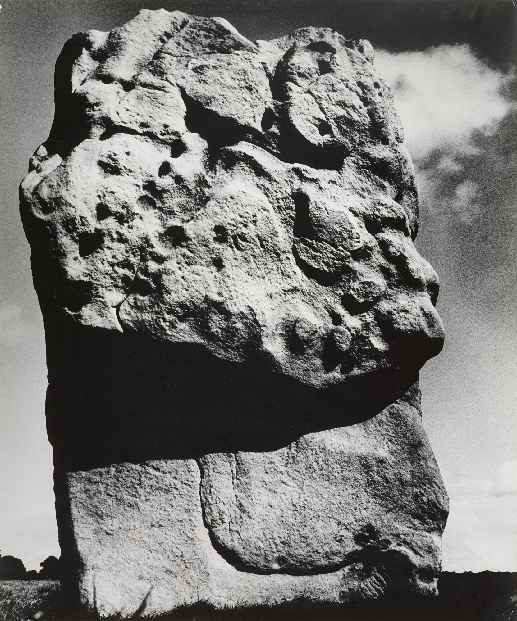 Bill Brandt. Avebury Monolith