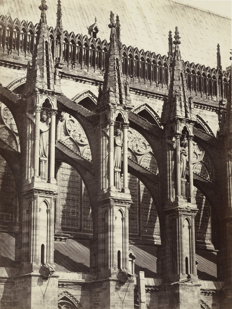 Reims Cathedral (buttresses of the nave)