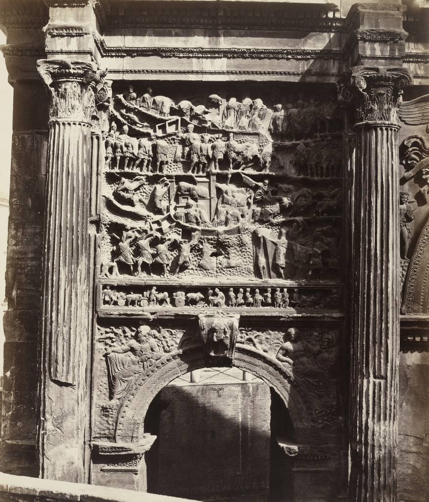 The Arch of Septimius Severus in the Roman Forum