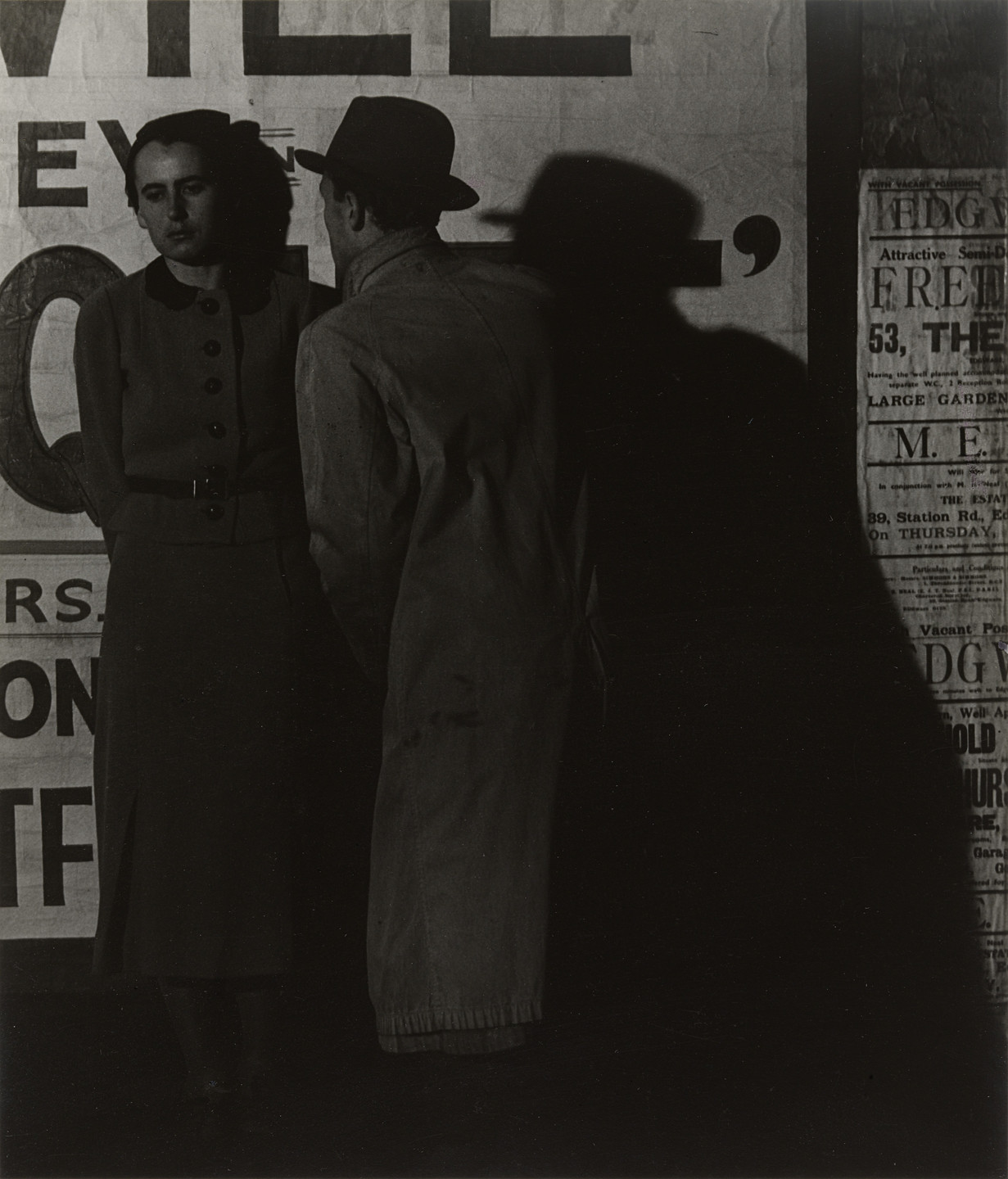 Bill Brandt. Street Scene, London. 1936
