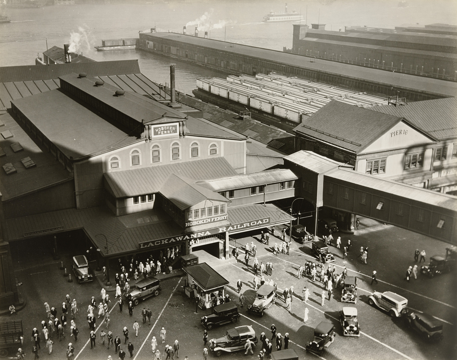 Berenice Abbott. Barclay Street, Hoboken Ferry. 1931