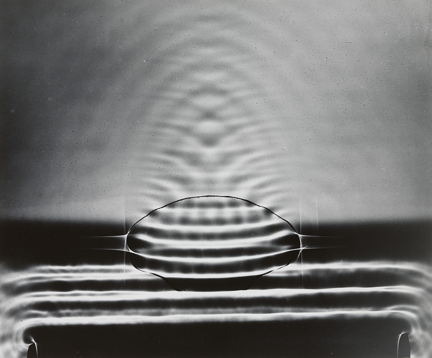 Berenice Abbott. Focusing Water Waves, Massachusetts Institute of Technology. 1958-61