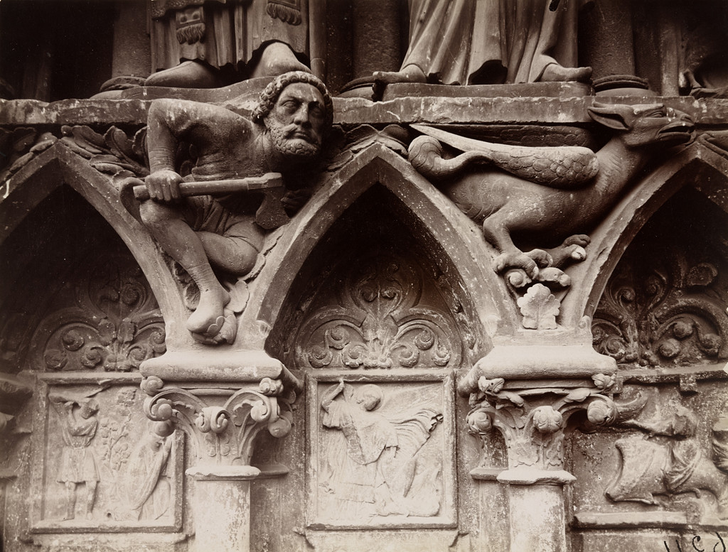 Notre-Dame (portail), detail
