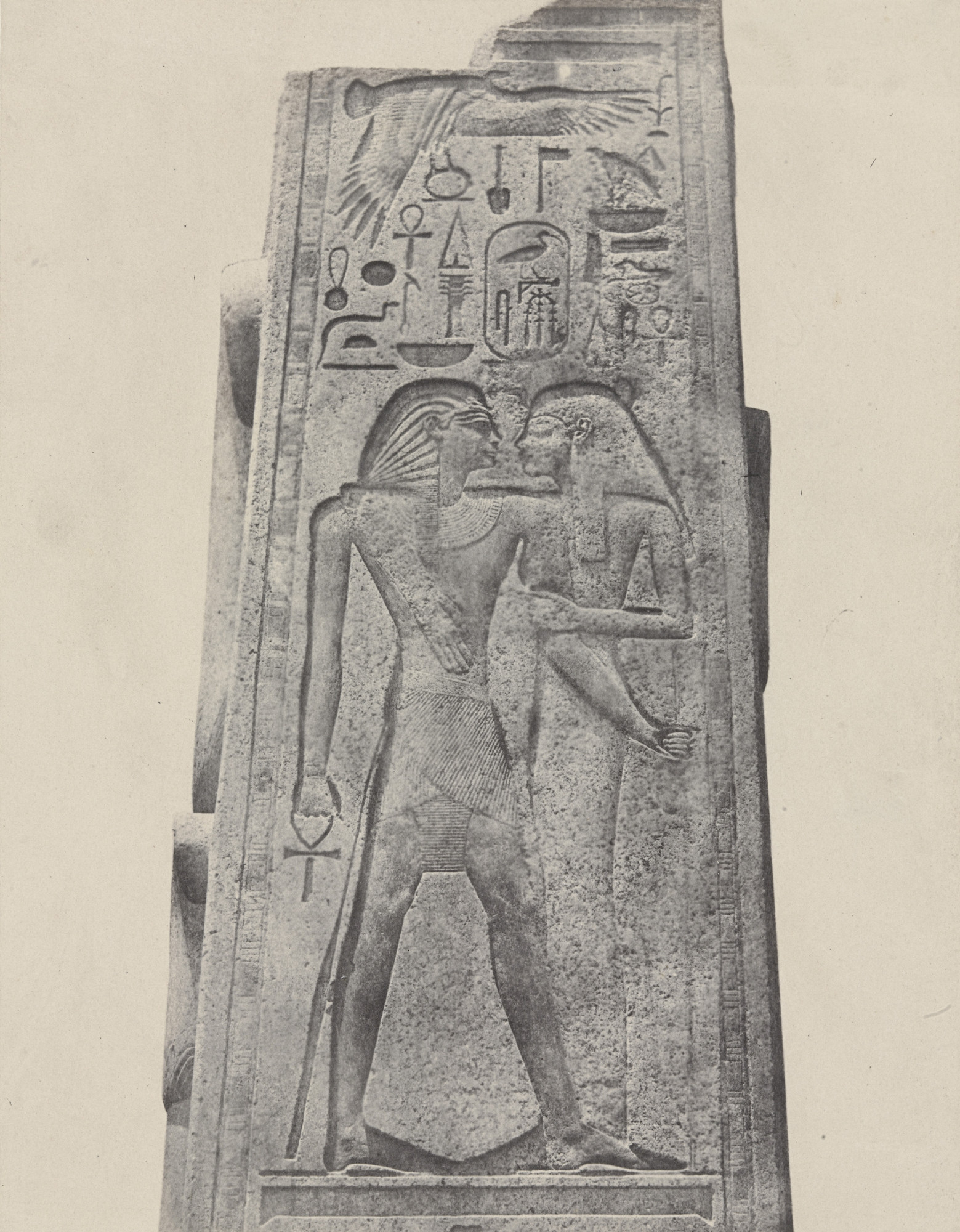 Maxime Du Camp. Palais de Karnak