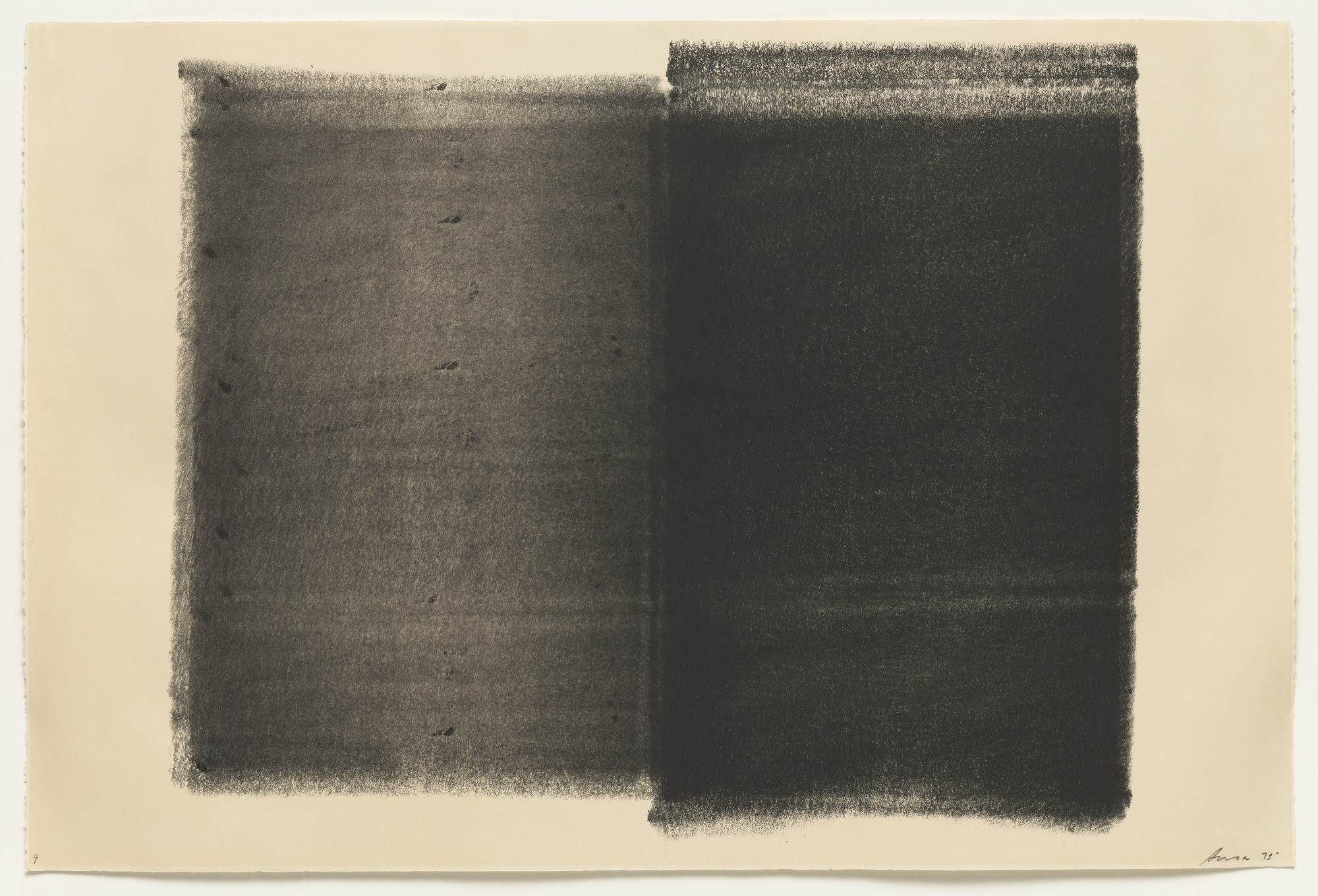 MOMA Richard Serra. Untitled (14-part roller drawing). 1973 | MoMA