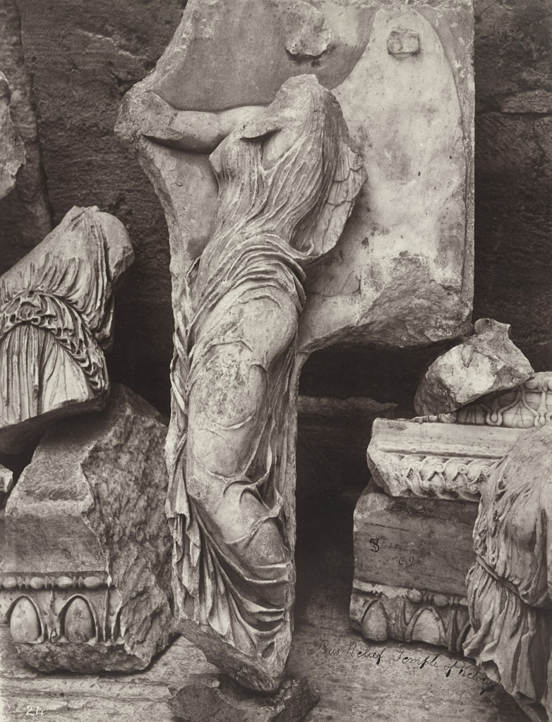 Figure of Victory, from the Temple of Victory; High Relief