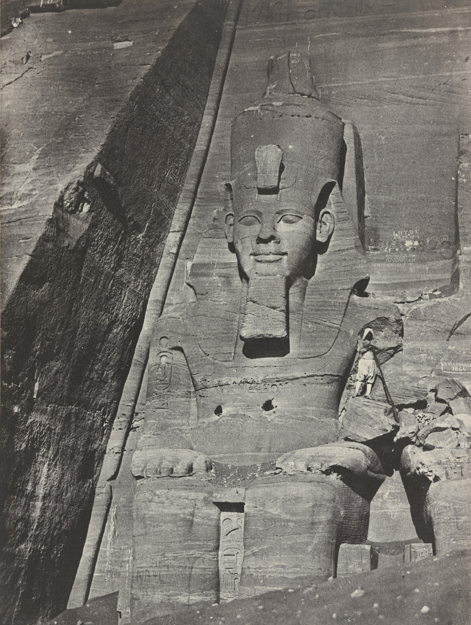 Maxime Du Camp. Isamboul, colosse oriental du Speos de Phre