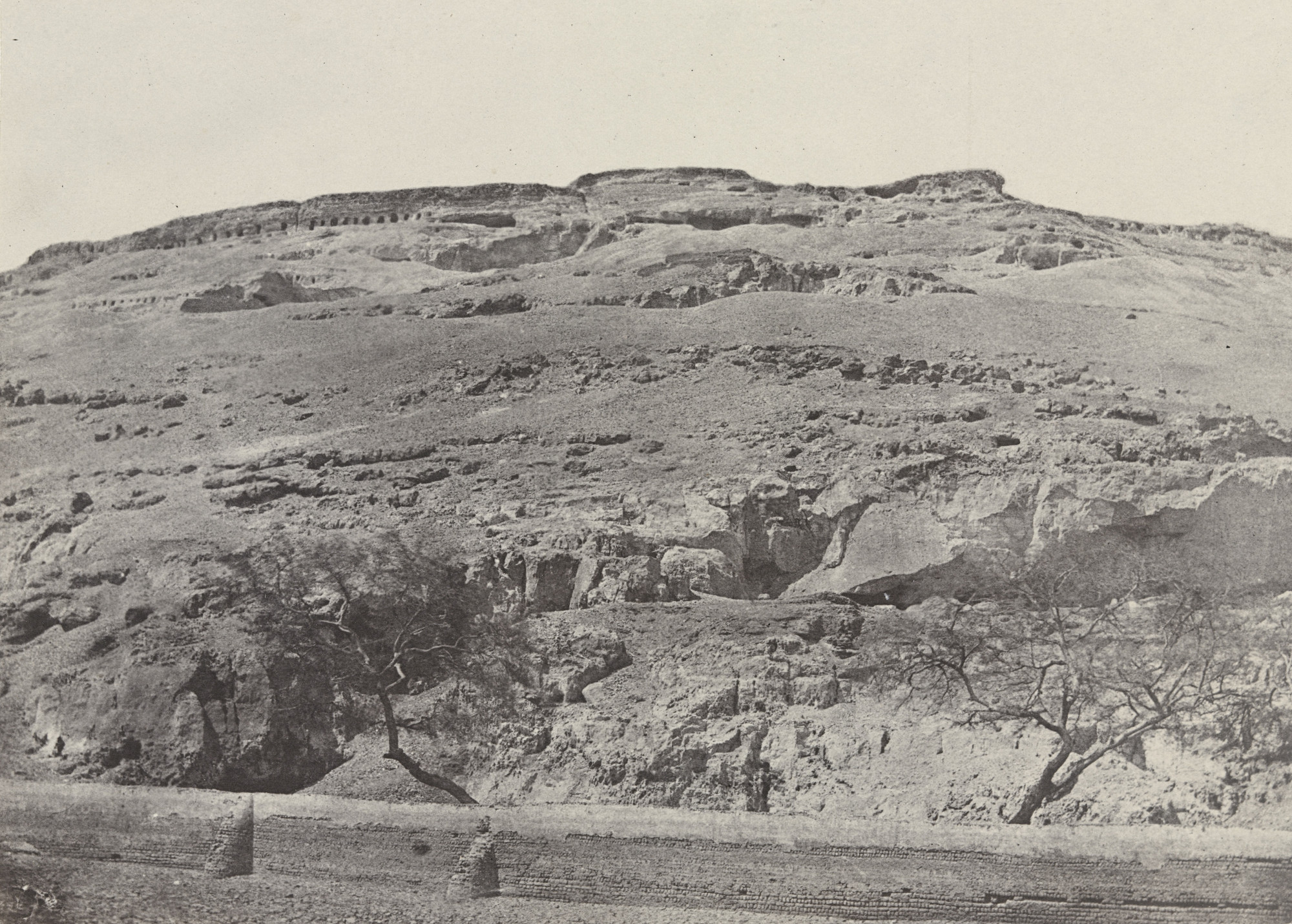Maxime Du Camp. Nécropole de Lycopolis. 1849-52