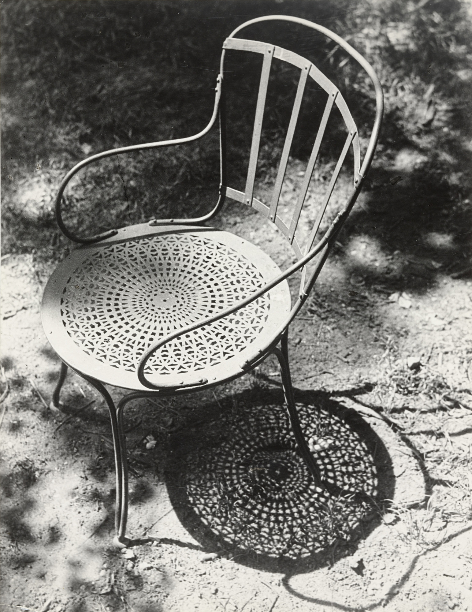 Brassaï (Gyula Halász). Chair in the Tuileries