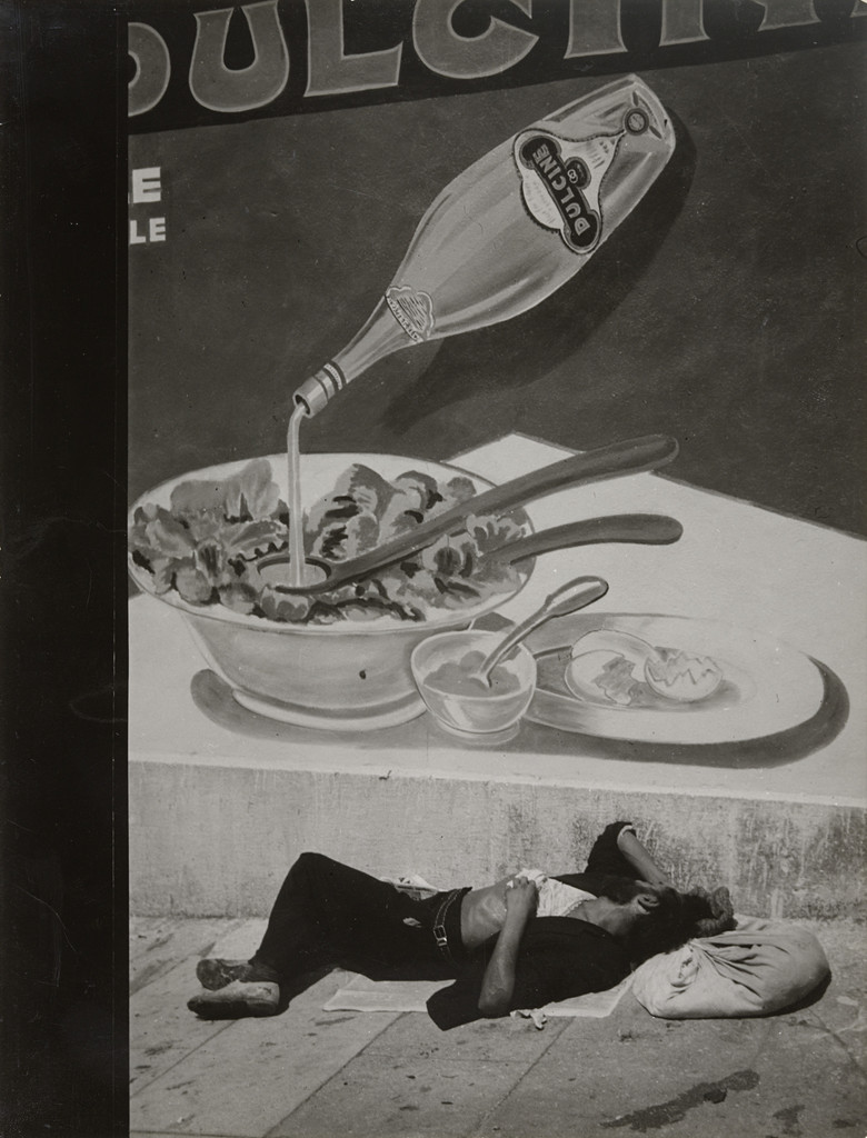 Clochard à Marseille (Homeless in Marseille), Brassaï, c. 1935