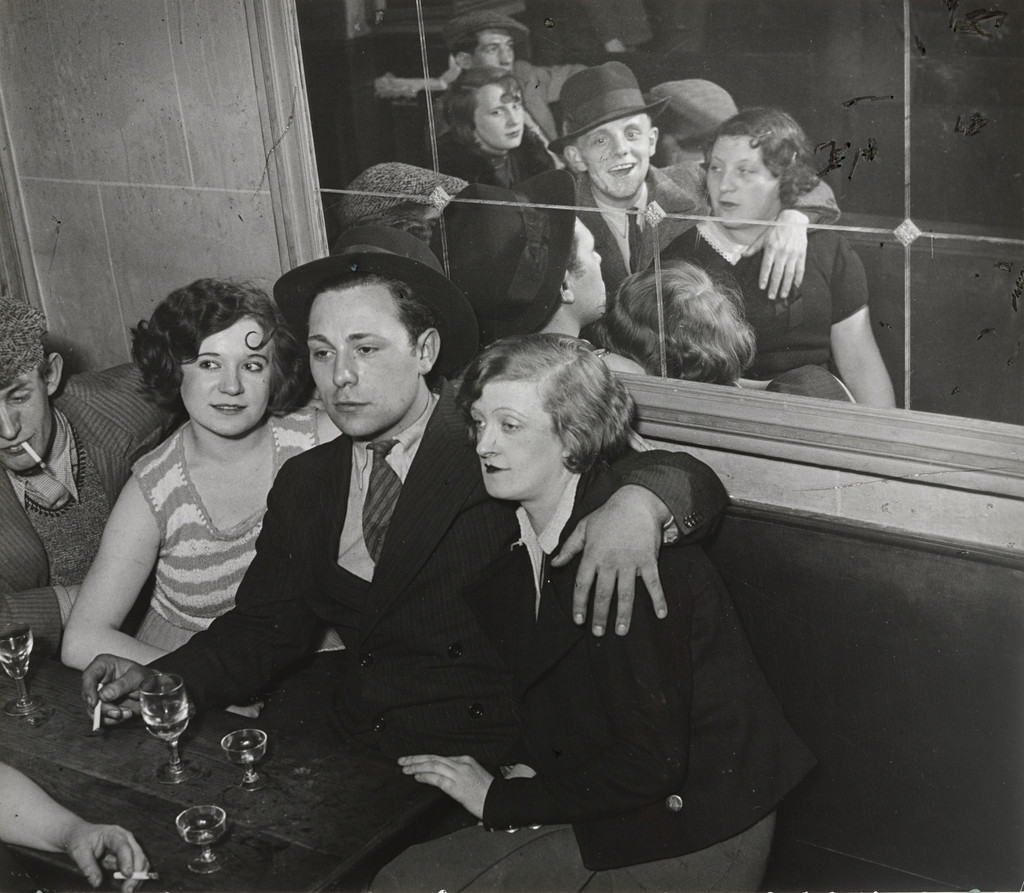 A Happy Group at the Quatre Saisons, Paris