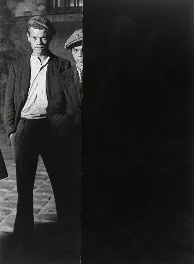 Two Hoodlums. (Les deux voyous), Brassaï, 1932