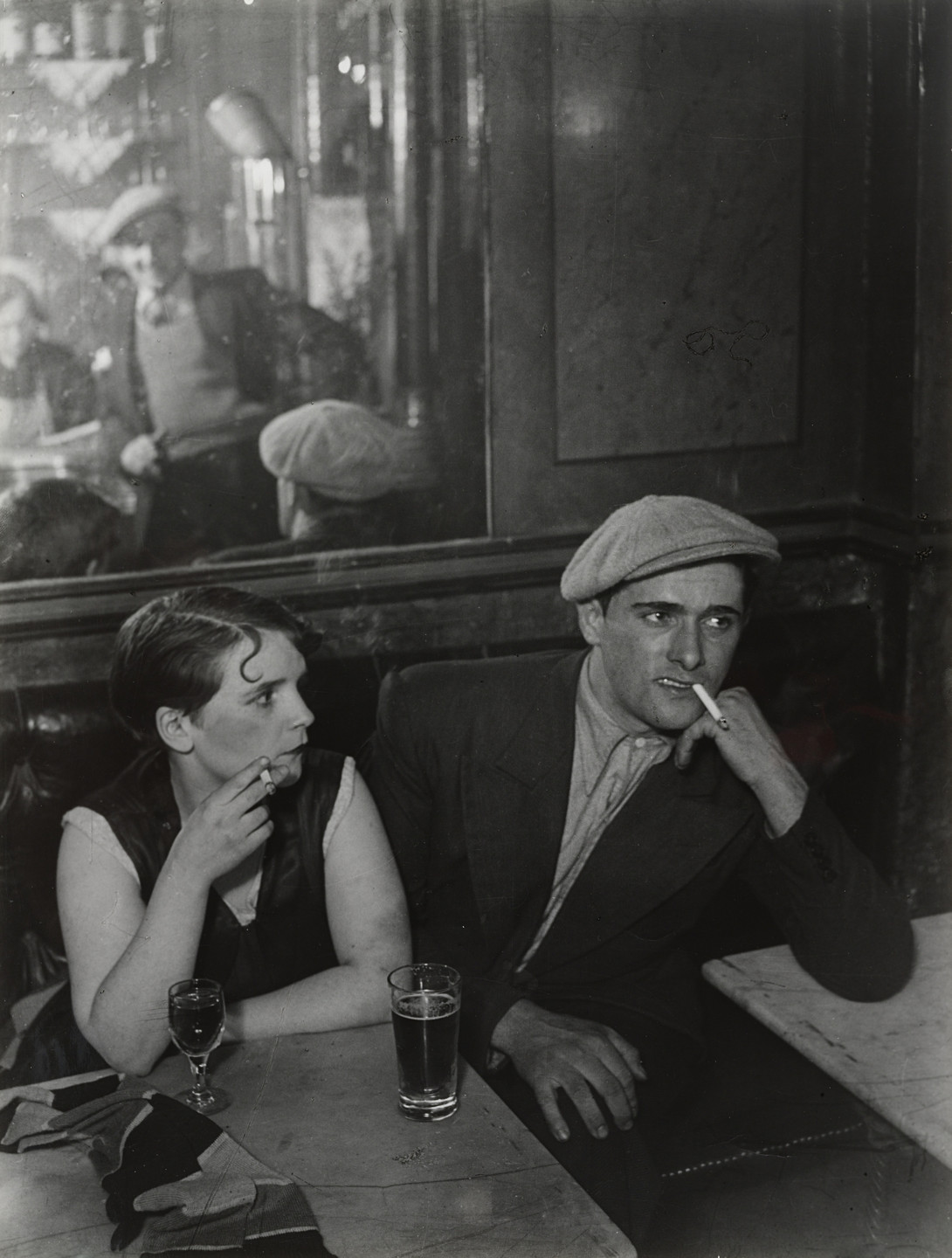 Brassaï (Gyula Halász). Couple in Bar, rue Saint-Denis, Paris. c. 1931