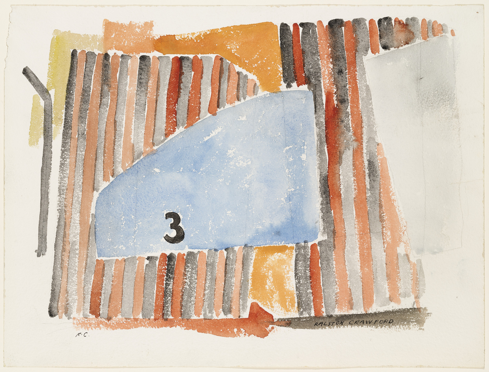 Ralston Crawford. Sanford Tanks. (1939)