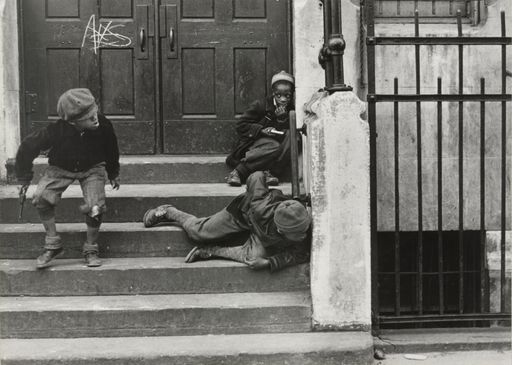New York fra 1938 fotograferet af Helen Levitt
