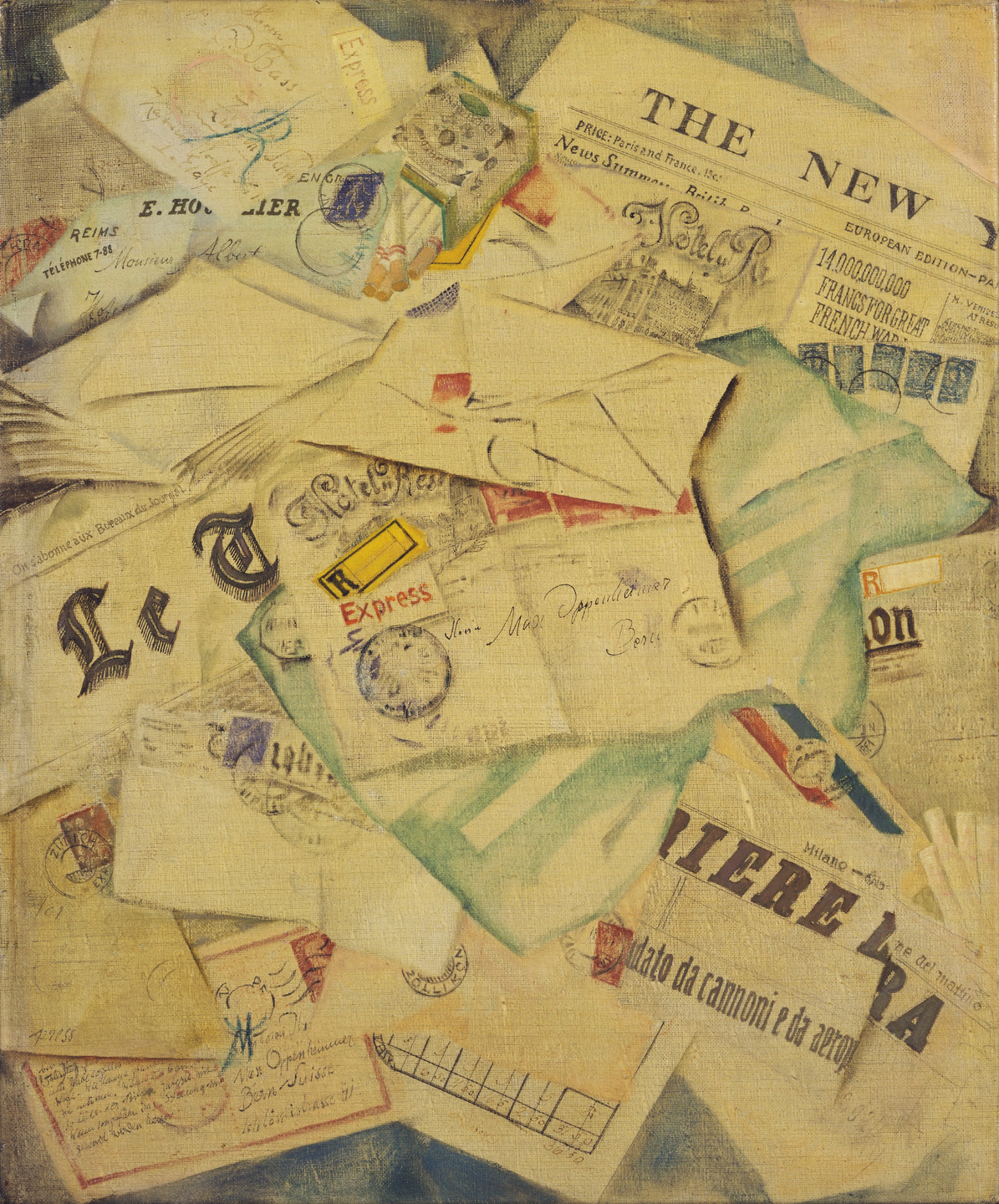 Max Oppenheimer (MOPP). The World War. 1916