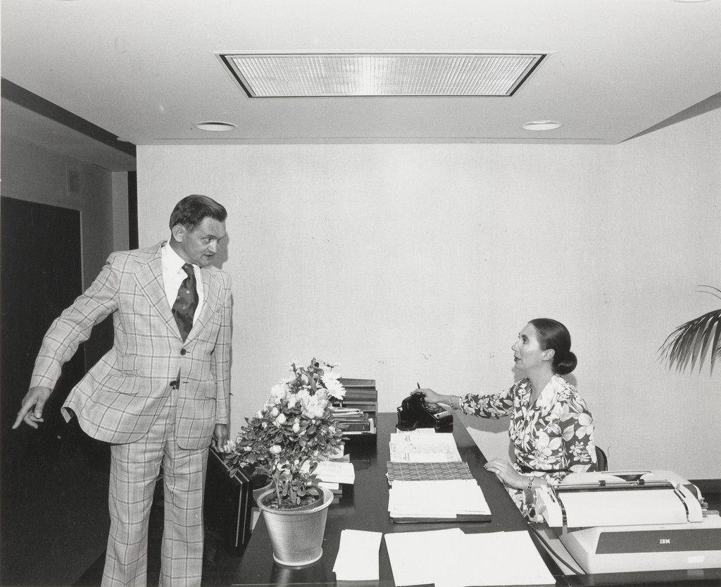 I really enjoy being here because it's my pleasure to help people. They'd have to fire me before I'd quit. I know I'm loved and vice versa.