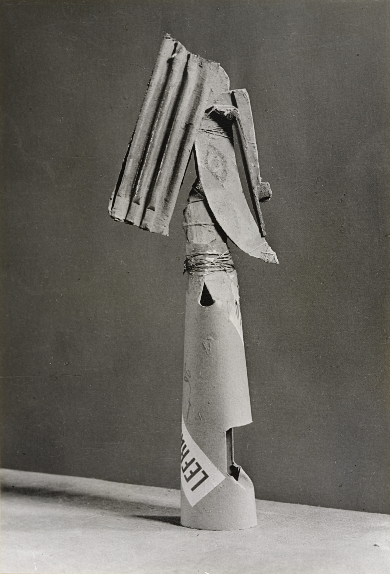 Brassaï (Gyula Halász). Picasso Sculpture (cardboard). 1943 | MoMA