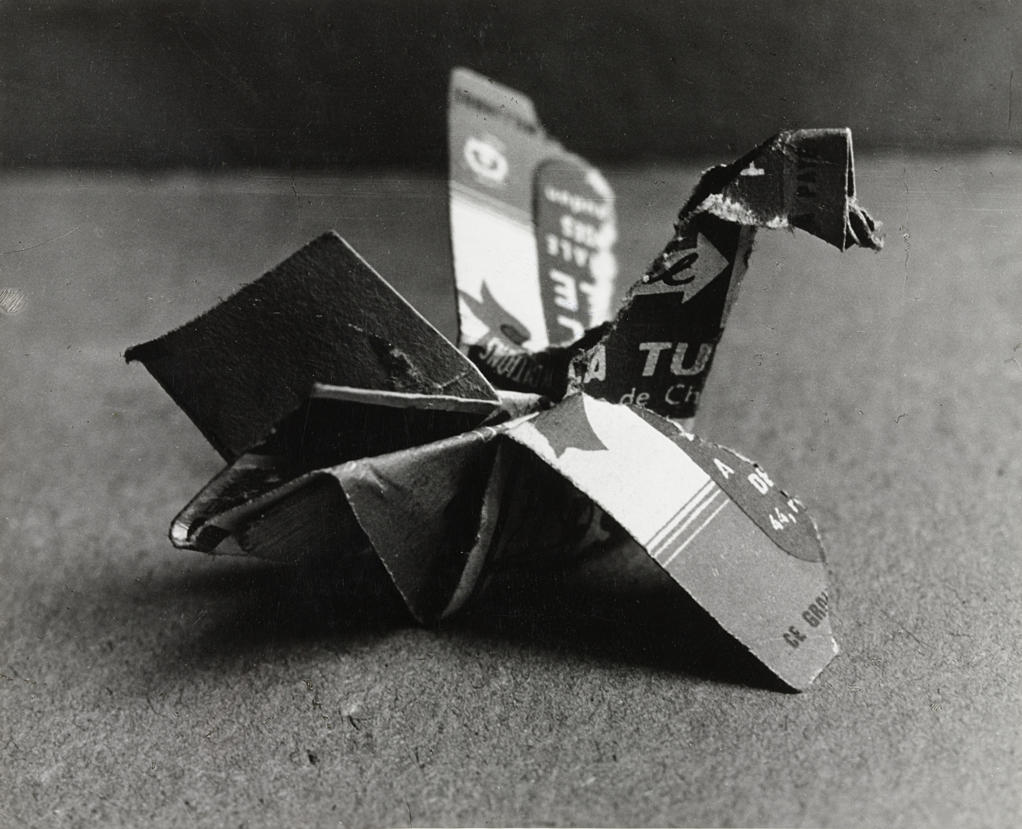 Brassaï (Gyula Halász). Picasso Sculpture (matchbox)