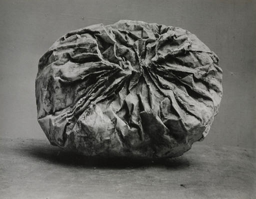Brassaï (Gyula Halász). Picasso Sculpture (plaster, crushed paper