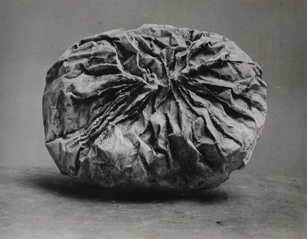 Picasso Sculpture (plaster, crushed paper)