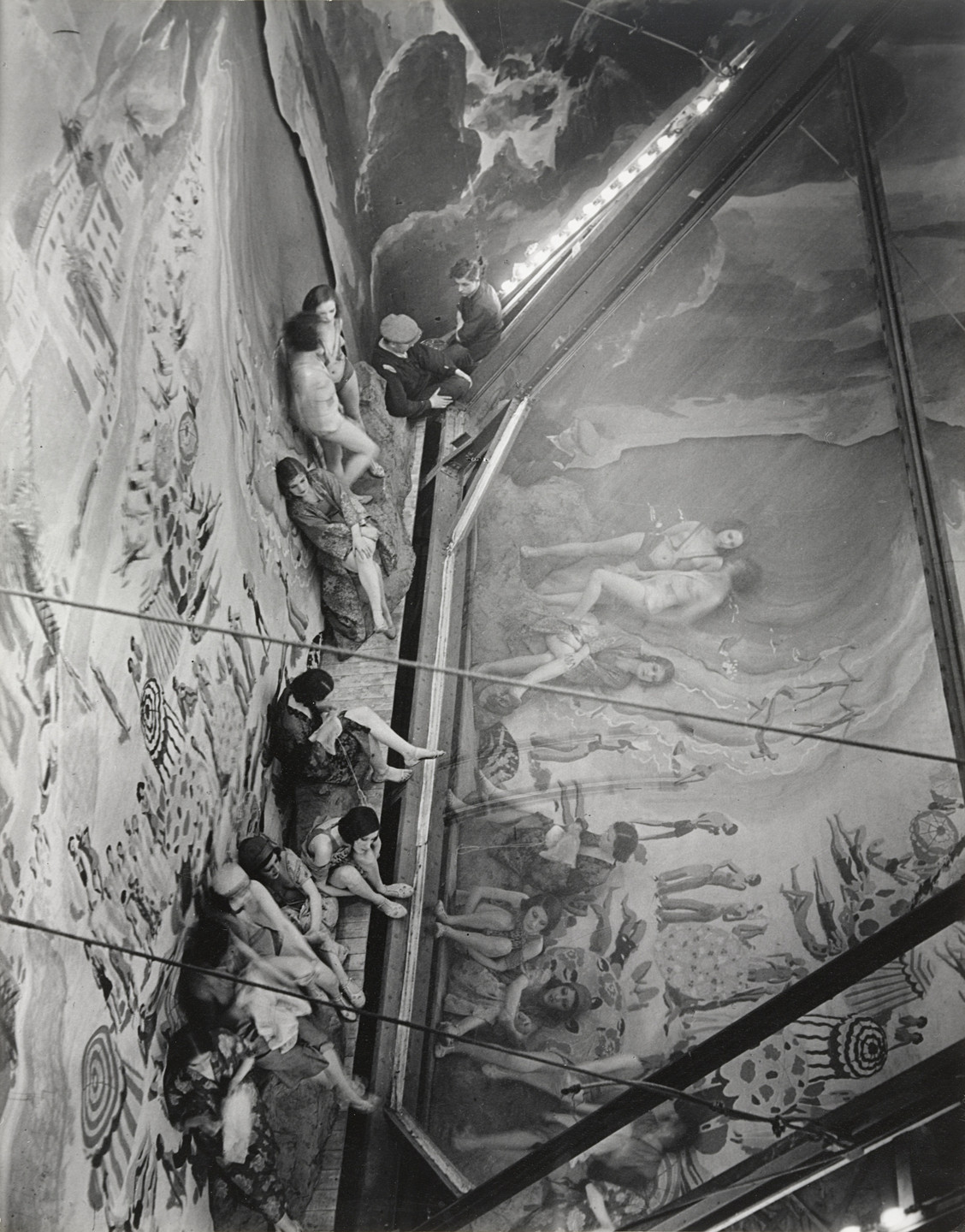 Brassaï (Gyula Halász). &#34;Juan-les-Pins, Folies-Bergères, Paris. 1932