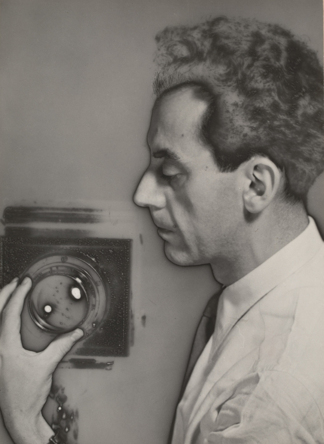 Man Ray (Emmanuel Radnitzky). Self-Portrait with Camera. 1931