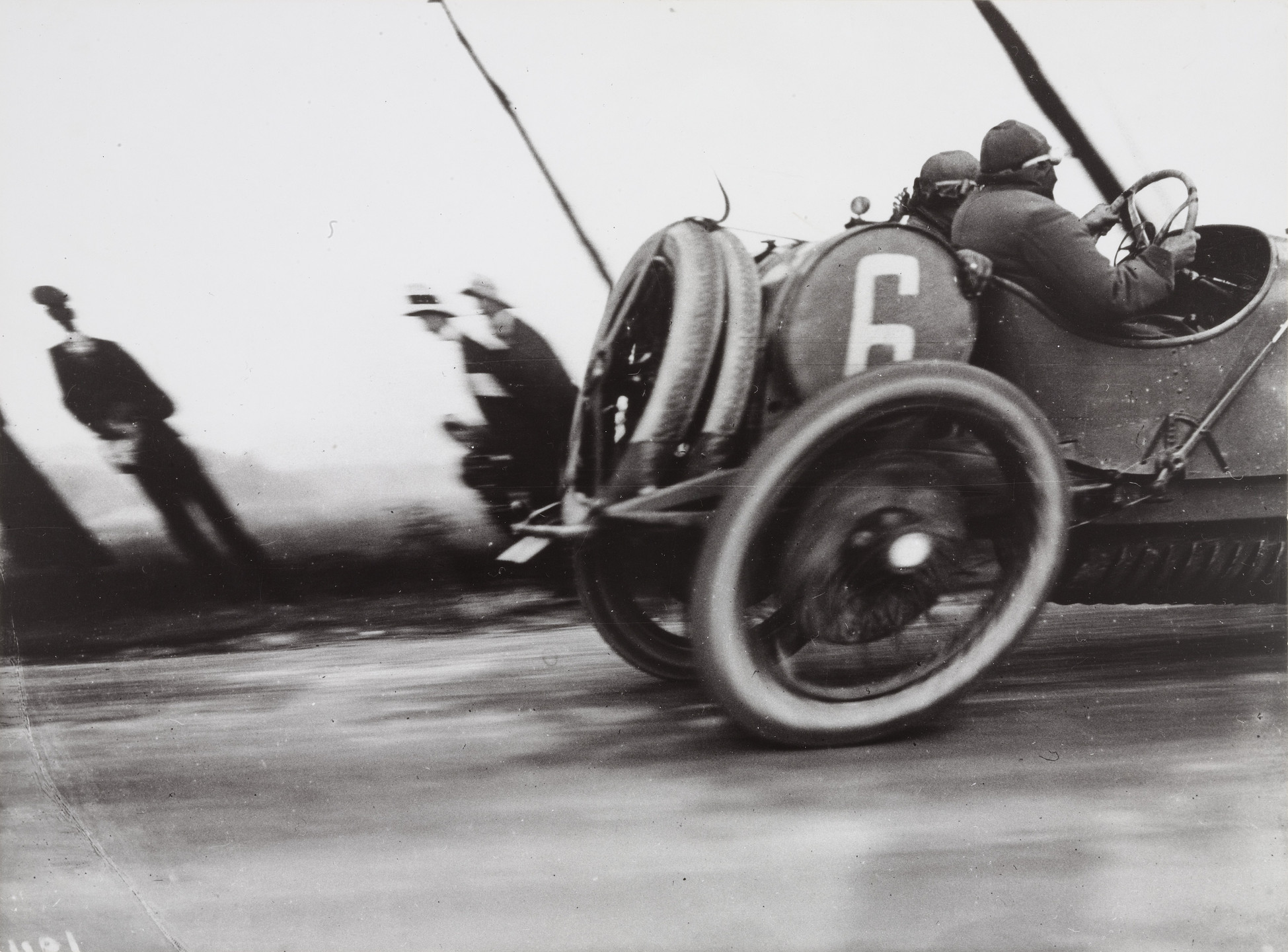 Jacques-Henri Lartigue. Grand Prix of the Automobile Club of France, Course at Dieppe. 1912
